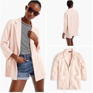 Women's Pink Blazer Coat